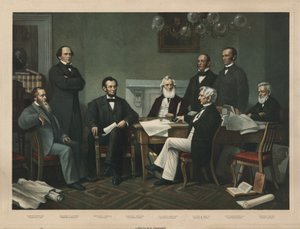 Gabinet Lincolna, pub. 1865